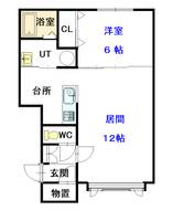 物件の間取り画像
