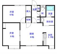 物件の間取り画像