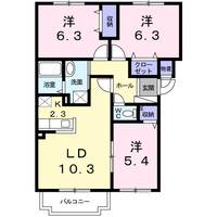 物件の間取り画像