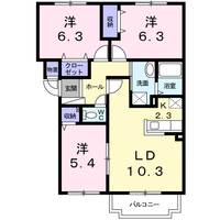 物件の間取り画像