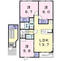 ドリームズの間取り