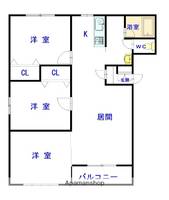物件の間取り画像