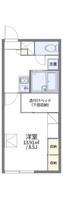 レオパレスプラータⅡの間取り