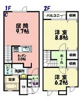 物件の間取り画像