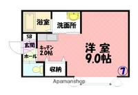 エルム医大前Cの間取り