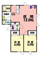 物件の間取り画像
