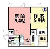 物件の間取り画像