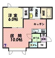 物件の間取り画像