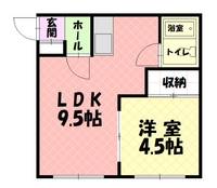 豊岡4・5ハイツの間取り