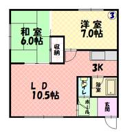 物件の間取り画像