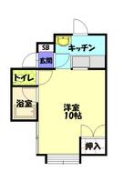 SUNSHINEⅠの間取り