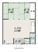 高穂マンションの間取り