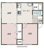 つつじコーポの間取り