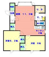 物件の間取り画像