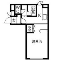 デベックス清田205の間取り