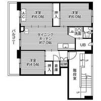 ビレッジハウス江別2号棟0507の間取り