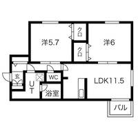 物件の間取り画像