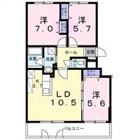 物件の間取り画像