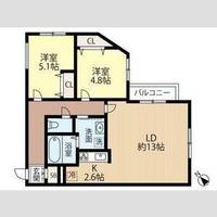 物件の間取り画像