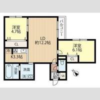 物件の間取り画像