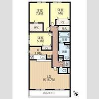 物件の間取り画像