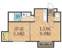 CCR八軒の間取り