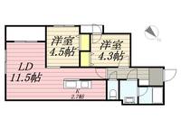 物件の間取り画像
