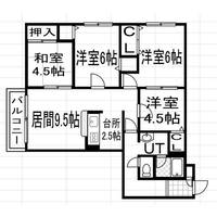 レジデンツビーネの間取り