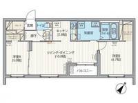 北海道札幌市西区発寒七条11丁目の賃貸マンションの間取り