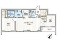 北海道札幌市西区発寒七条11丁目の賃貸マンションの間取り