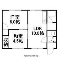 ライラックマンション平和201の間取り