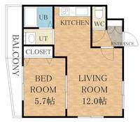 物件の間取り画像