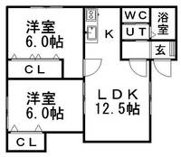 物件の間取り画像