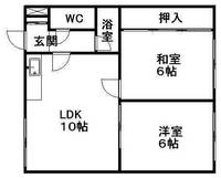 パークハイツ栄303の間取り