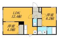 セントアイ14の間取り