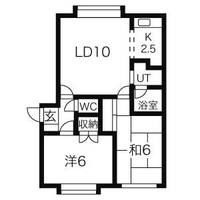 プラスパーク平岸A102の間取り