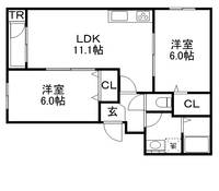 物件の間取り画像