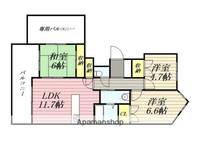 物件の間取り画像
