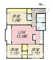 物件の間取り画像