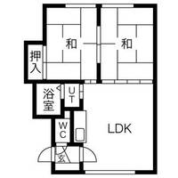コーポ広瀬203の間取り