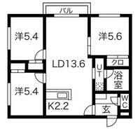 物件の間取り画像