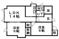 物件の間取り画像