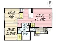 物件の間取り画像