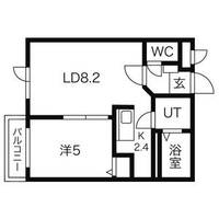 アベニール E.5の間取り