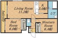 物件の間取り画像