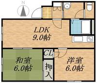 ラフォーレ山鼻102の間取り
