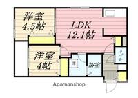メニーズコート中央図書館の間取り