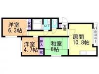 物件の間取り画像