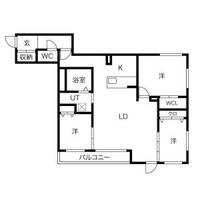 物件の間取り画像