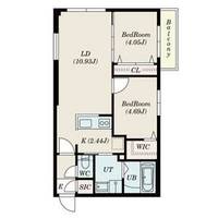 SーRESIDENCE琴似4条の間取り